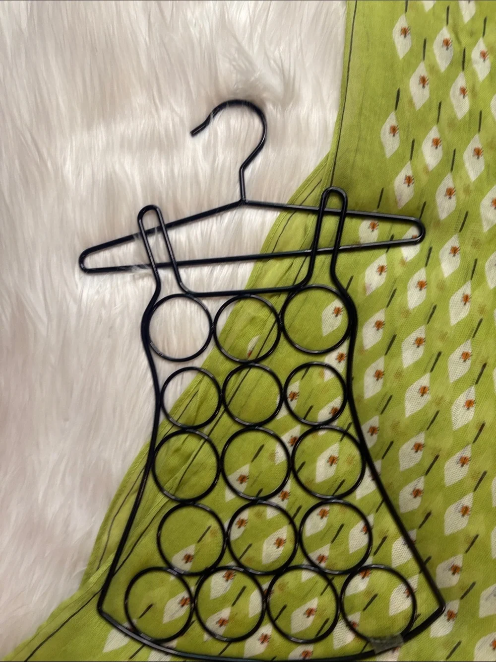 Vera, by Target, Lady Bug Scarf/Wrap, 68”x24” & Scarf Organizer